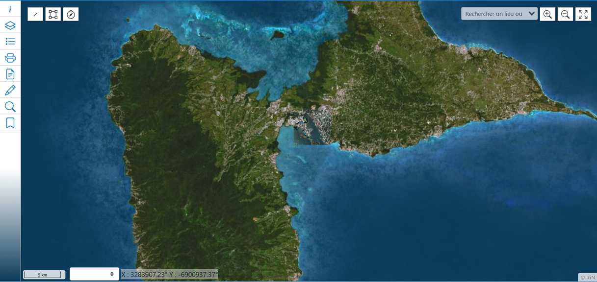 Déploiement d’une solution SIG pour le Grand Port Maritime de la Guadeloupe